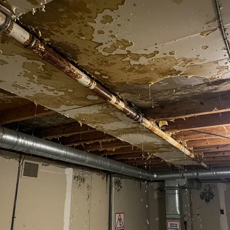 Ceiling Water Damage Repair in Towanda, KS