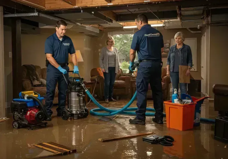 Basement Water Extraction and Removal Techniques process in Towanda, KS